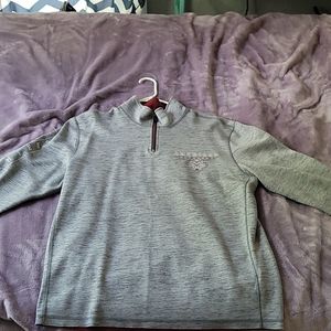 American fighter long sleeve quarter zip shirt